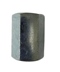 ClampTitan Fastener Rod Coupling Nuts, Hex External, 5-Pack