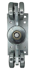 5-Wheel Cantilever Gate Carriage Assembly, Heavy Duty Smooth Rolling Sliding Gate Roller for 100 mm Size Track, Galvanized Steel Body with Wheels