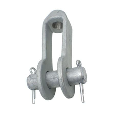 ClampTitan Forged Steel Clevis, Connect Hanger Rod to Pipe Lugs/Angles, High-Temperature Piping