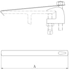 ClampTitan Retaining Strap, Use with Beam Clamp for Secure Fastening, Pre-Galvanized, 10-Pack