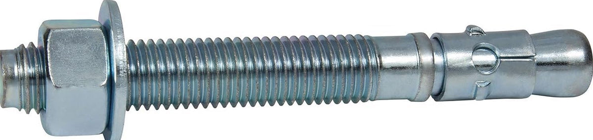 ClampTitan Wedge Anchors Zinc Plated, Concrete Anchor, Heavy Duty Fastener