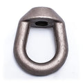 Weldless Eye Nut, Plain Forged Steel, Heavy Duty for High-Strength/Temperature Piping, UNC Threaded Ring Shape Lifting