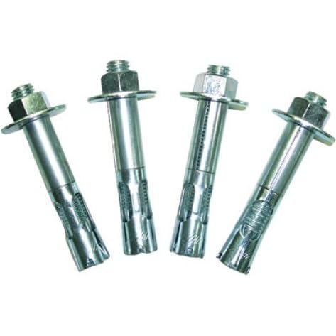 ClampTitan Hex Head Sleeve Anchor, with Hex Nut, Zinc Plated