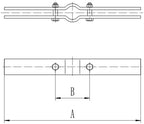 ClampTitan Copper Epoxy Riser Clamp, Vertical Pipe Hanger, Powder Coating