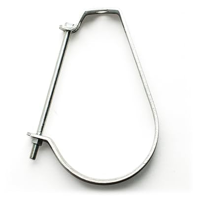 ClampTitan J-Hanger for Suspension of Stationary Piping, Side Bolt for After Installation, with Side Hole Mounting, 5-Pack