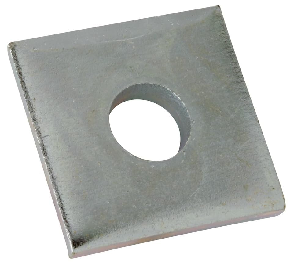 ClampTitan 1-5/8'' x 1-5/8'' Square Washer for Strut Channel, 10-Pack