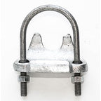 ClampTitan Right Angle Pipe and Conduit Clamp, for Anchoring Pipe or Conduit, Malleable Iron with Hot-dip Galvanized