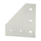 ClampTitan 5-Hole Corner Plate, 90 Degree Joint Board Plate, Corner Angle Bracket Connection