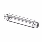 ClampTitan Turnbuckle, Rod Connection for Heavy-Duty, Plain Finish
