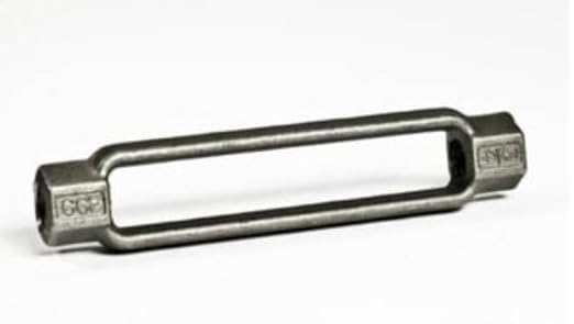ClampTitan Turnbuckle, Rod Connection for Heavy-Duty, Plain Finish