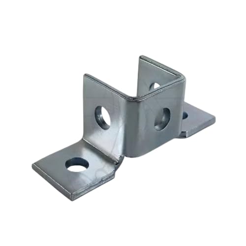 ClampTitan 5-Hole Wing Fitting Bracket, for 1-5/8" Strut Channel with 1/2" Bolt