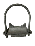 ClampTitan Right Angle Pipe and Conduit Clamp, for Anchoring Pipe or Conduit, Malleable Iron with Hot-dip Galvanized
