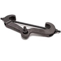 ClampTitan Center Beam Clamp, 3/8"-7/8" Rod Size, Malleable Iron