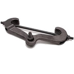 ClampTitan Center Beam Clamp, 3/8"-7/8" Rod Size, Malleable Iron