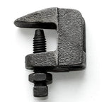 ClampTitan 3/8-Inch Beam Clamp, 3/4-Inch Jaw Opening, Wall & Ceiling Mount Pipe Support, C-Clamp, 10-Pack, UL/cUL/FM Approved