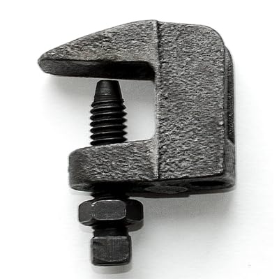 ClampTitan 3/8-Inch Beam Clamp, 3/4-Inch Jaw Opening, Wall & Ceiling Mount Pipe Support, C-Clamp, 10-Pack, UL/cUL/FM Approved