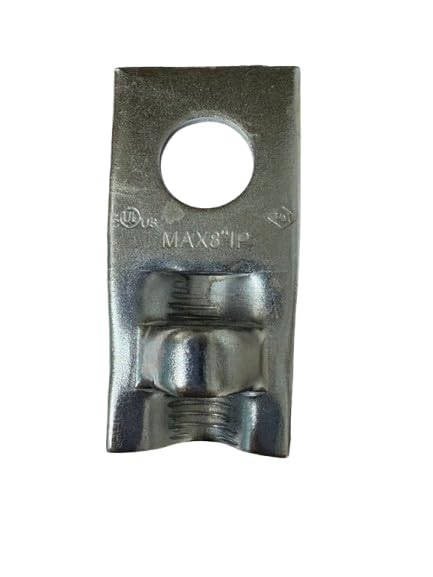 ClampTitan Steel Eye Socket Rod Hanger, Attach Rods to Structures, 10-Pack