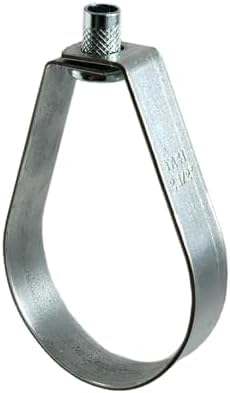 Swivel Ring Hanger for Pipe Support, 316SS Stainless Steel, FM and UL Approved, 2 Pieces