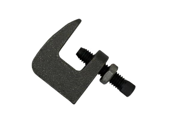 ClampTitan 3/8-Inch Beam Clamp, 3/4-Inch Jaw Opening, Wall & Ceiling Mount Pipe Support, C-Clamp, 10-Pack, UL/cUL/FM Approved