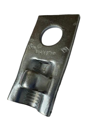 ClampTitan Steel Eye Socket Rod Hanger, Attach Rods to Structures, 10-Pack