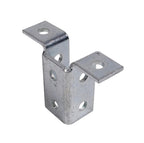 ClampTitan 8-Hole Wing Fitting Bracket, for 1-5/8" Strut Channel with 1/2" Bolt