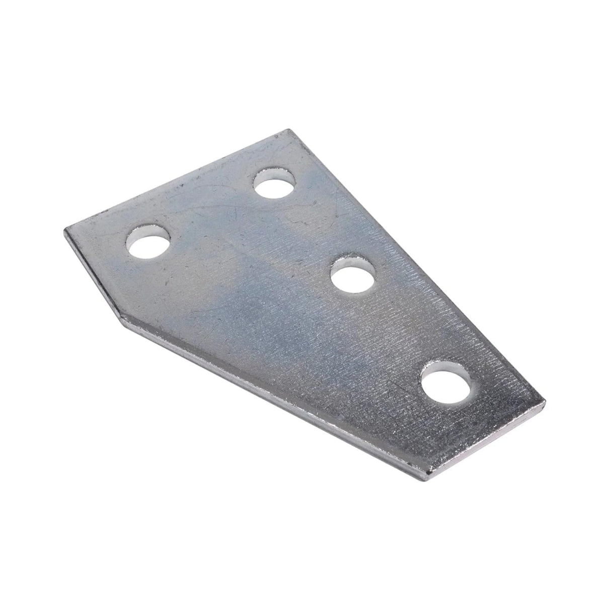 ClampTitan Four Hole Corner Plate, Fitting for 1-5/8" Strut Channel, Flat Plate Brackets