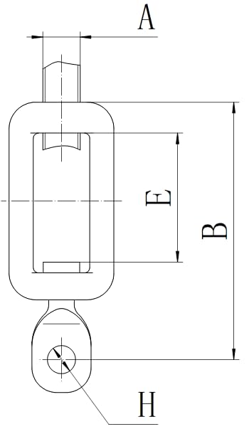 ClampTitan Turnbuckle Adjuster, Adjustable Connection for Hanger Rods