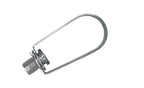 Swivel Ring Hanger for Pipe Support, 316SS Stainless Steel, FM and UL Approved, 2 Pieces