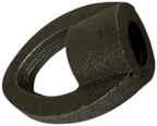 ClampTitan Malleable Eye Socket, Attaching Rod to Hanger, Malleable Iron