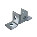 ClampTitan 5-Hole Wing Fitting Bracket, for 1-5/8" Strut Channel with 1/2" Bolt