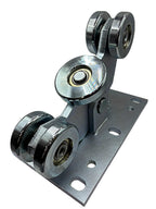 5-Wheel Cantilever Gate Carriage Assembly, Heavy Duty Smooth Rolling Sliding Gate Roller for 100 mm Size Track, Galvanized Steel Body with Wheels