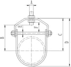 ClampTitan Clevis Hanger, UL/FM Listed