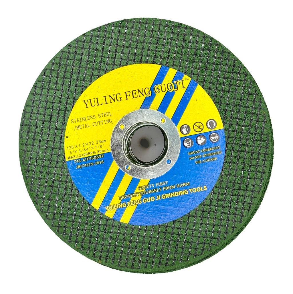 Cut Off Wheel 5" x 3/64" x 7/8", 50-Pack, Metal Stainless Cutting Wheel, Fast Cutting Discs for Angle Grinder