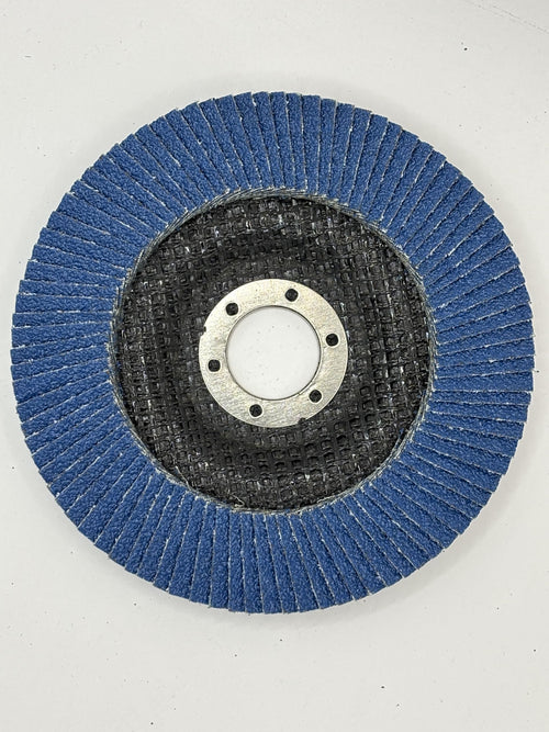 20-Pack 5 Inch 60 Grit Abrasive Grinding Wheel and Flap Sanding Disc for Metal & Stainless Steel 7/8" Zirconia Corundum