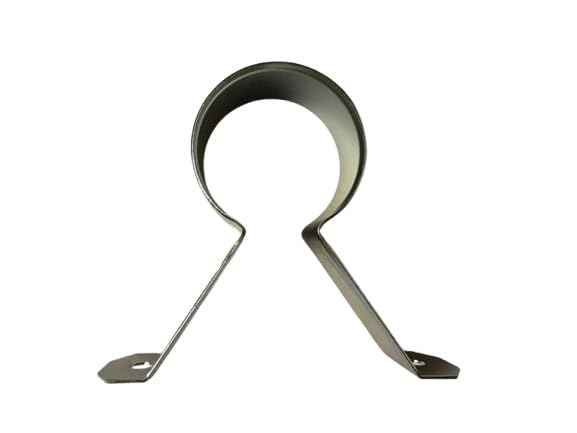 ClampTitan CPVC Two-Hole Stand Off Strap, Position Fire Sprinkler Pipe, Flared Edges for Protection, with Mounting Screws, 10-Pack