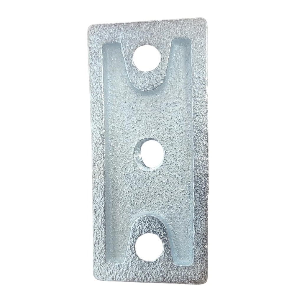 20-Pack 3/8" Ceiling Flange Hangers for Threaded Rod | Galvanized Iron Pipe Support Plate & Ceiling Cover | Ideal for DIY Plumbing, HVAC, & Industrial Decor (Zinc, 3/8-16 Thread)