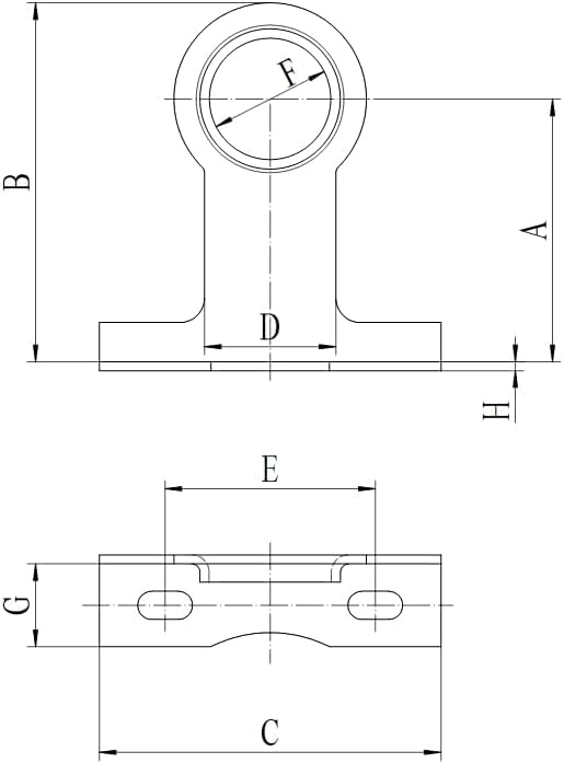 ClampTitan Pipe Stay Extended for Vertial or Horizontal CPVC and Pex Pipe Hanger, 5-Pack