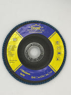 20-Pack 5 Inch 60 Grit Abrasive Grinding Wheel and Flap Sanding Disc for Metal & Stainless Steel 7/8" Zirconia Corundum