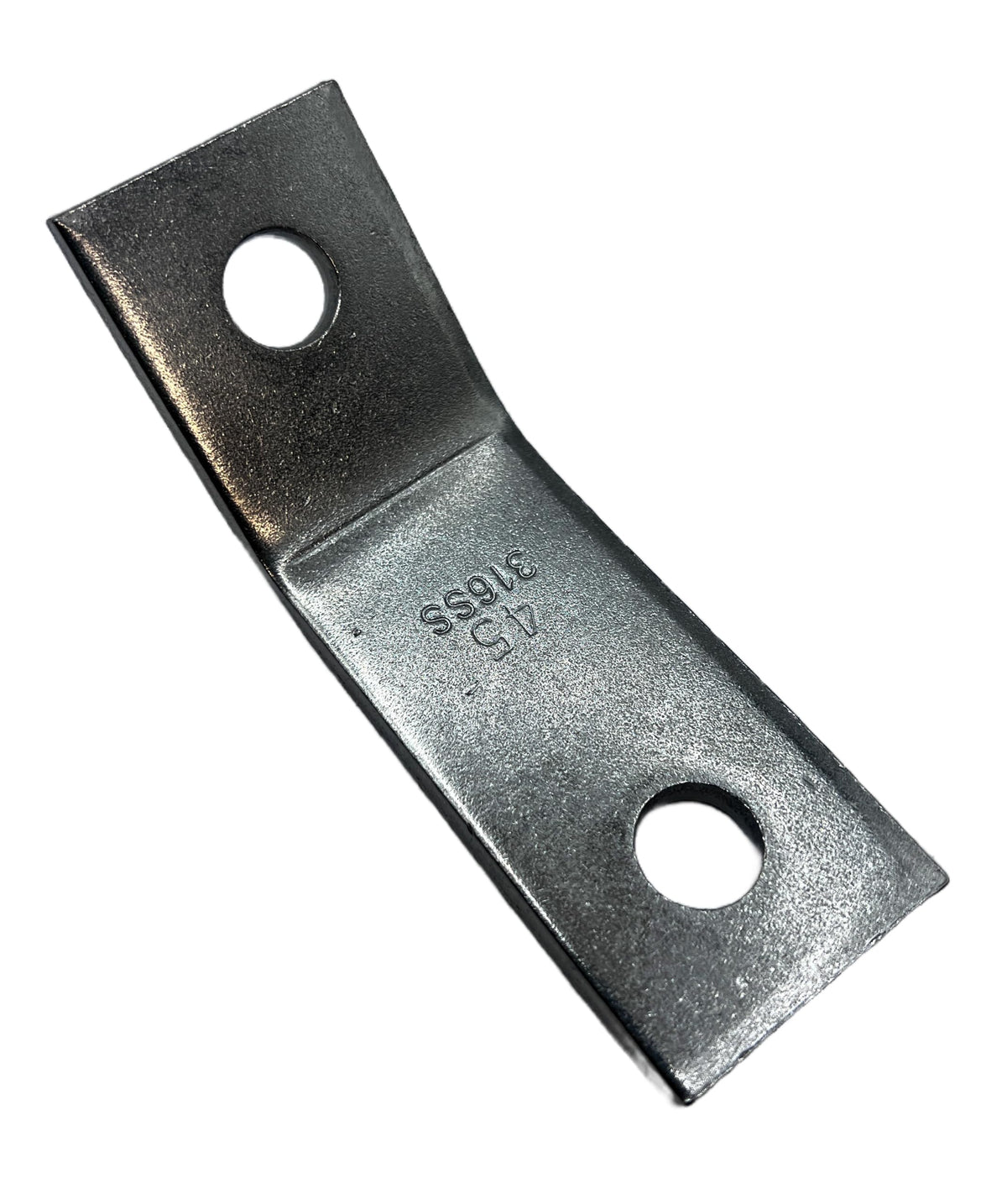 ClampTitan 2 Holes Open Corner Angle Bracket for 1-5/8" Strut Channel Fittings