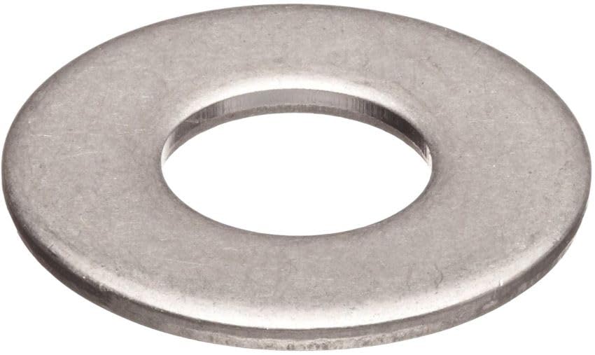 100-Pack 1/2" x 2" Fender Washer, Steel Flat Washer for Bolts Screws, Zinc Plated, 1/16" Thickness